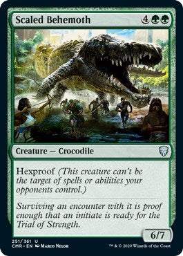 Scaled Behemoth [Commander Legends] | Good Games Cannington