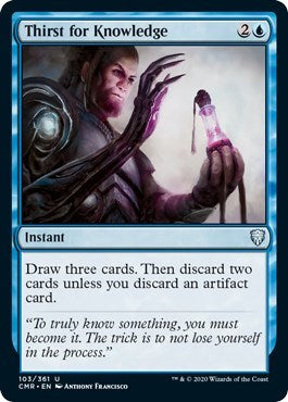 Thirst for Knowledge [Commander Legends] | Good Games Cannington