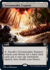 Terramorphic Expanse (Extended Art) [Commander Legends] | Good Games Cannington