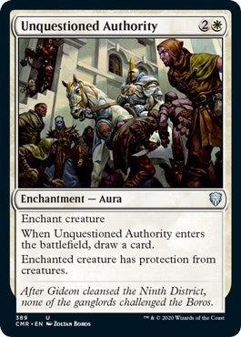Unquestioned Authority [Commander Legends] | Good Games Cannington