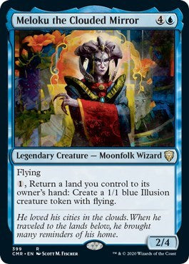 Meloku the Clouded Mirror [Commander Legends] | Good Games Cannington