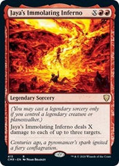 Jaya's Immolating Inferno [Commander Legends] | Good Games Cannington