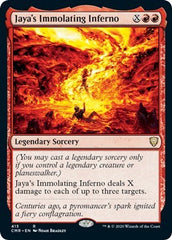 Jaya's Immolating Inferno [Commander Legends] | Good Games Cannington