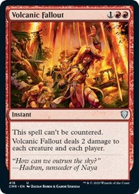 Volcanic Fallout [Commander Legends] | Good Games Cannington