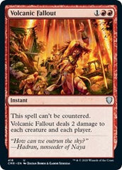 Volcanic Fallout [Commander Legends] | Good Games Cannington