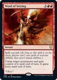 Word of Seizing [Commander Legends] | Good Games Cannington