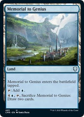 Memorial to Genius [Commander Legends] | Good Games Cannington