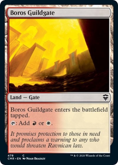 Boros Guildgate [Commander Legends] | Good Games Cannington