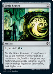 Simic Signet [Commander Legends] | Good Games Cannington