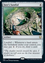 Seer's Sundial [Commander Legends] | Good Games Cannington