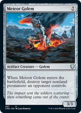 Meteor Golem (467) [Commander Legends] | Good Games Cannington