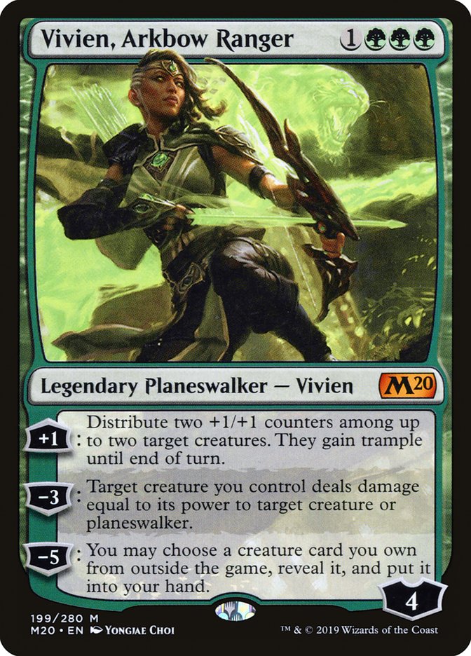 Vivien, Arkbow Ranger [Core Set 2020] | Good Games Cannington