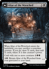 Altar of the Wretched // Wretched Bonemass (Extended Art) [The Lost Caverns of Ixalan Commander] | Good Games Cannington