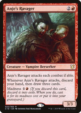Anje's Ravager [Commander 2019] | Good Games Cannington