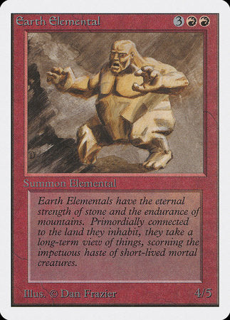 Earth Elemental [Unlimited Edition] | Good Games Cannington