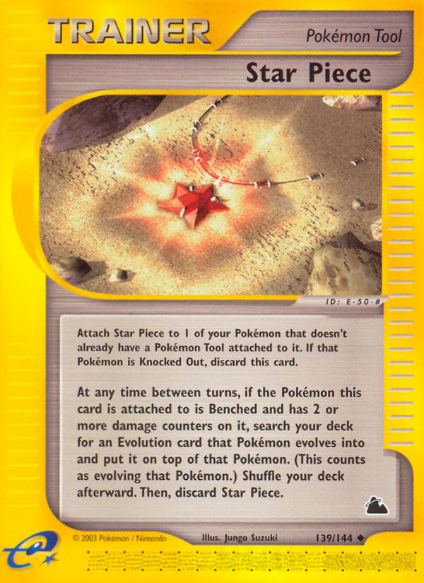Star Piece (139/144) [Skyridge] | Good Games Cannington