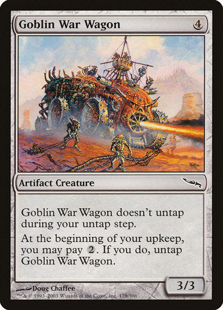 Goblin War Wagon [Mirrodin] | Good Games Cannington