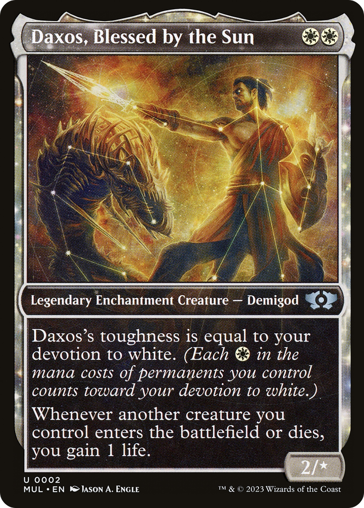 Daxos, Blessed by the Sun [Multiverse Legends] | Good Games Cannington