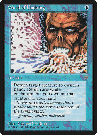 Word of Undoing [Ice Age] | Good Games Cannington