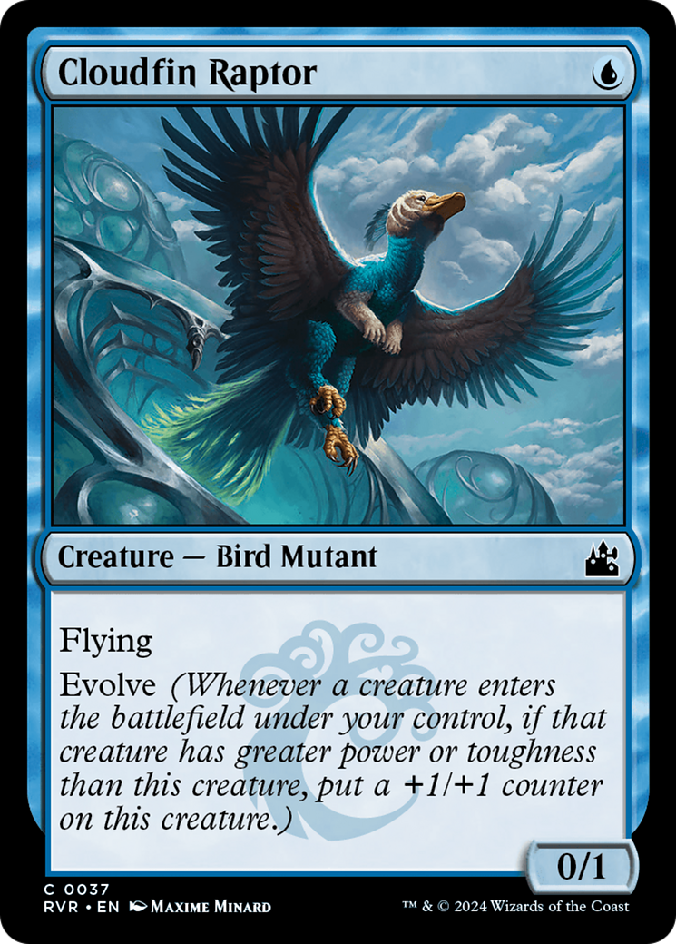 Cloudfin Raptor [Ravnica Remastered] | Good Games Cannington