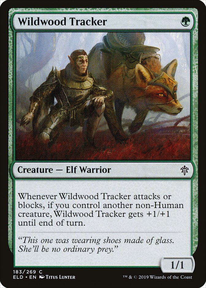 Wildwood Tracker [Throne of Eldraine] | Good Games Cannington