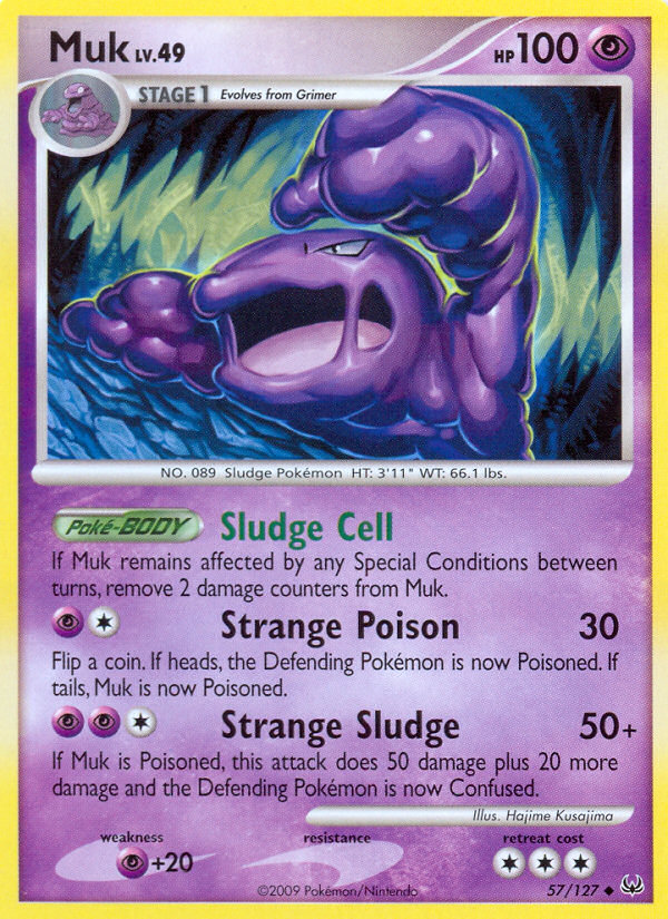 Muk (57/127) [Platinum: Base Set] | Good Games Cannington