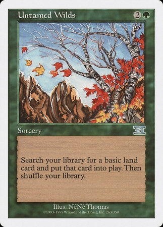Untamed Wilds [Classic Sixth Edition] | Good Games Cannington