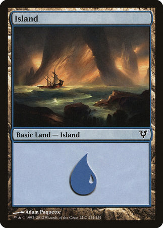 Island (234) [Avacyn Restored] | Good Games Cannington
