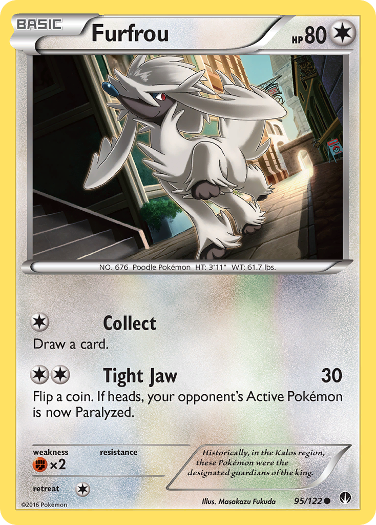 Furfrou (95/122) [XY: BREAKpoint] | Good Games Cannington