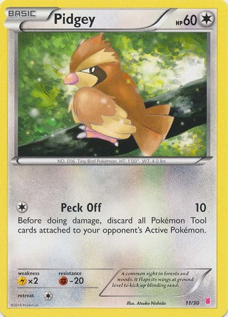 Pidgey (11/30) [XY: Trainer Kit 1 - Wigglytuff] | Good Games Cannington