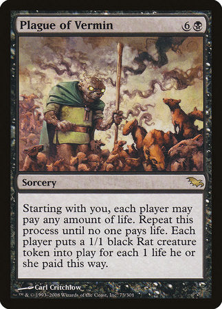 Plague of Vermin [Shadowmoor] | Good Games Cannington