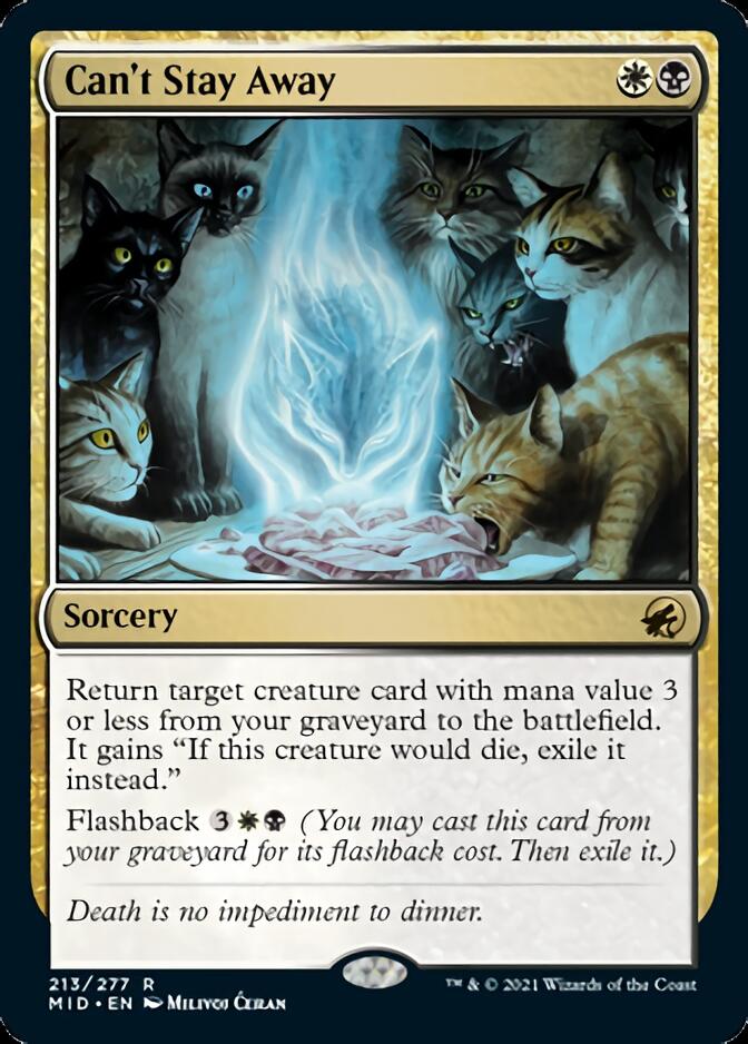 Can't Stay Away [Innistrad: Midnight Hunt] | Good Games Cannington