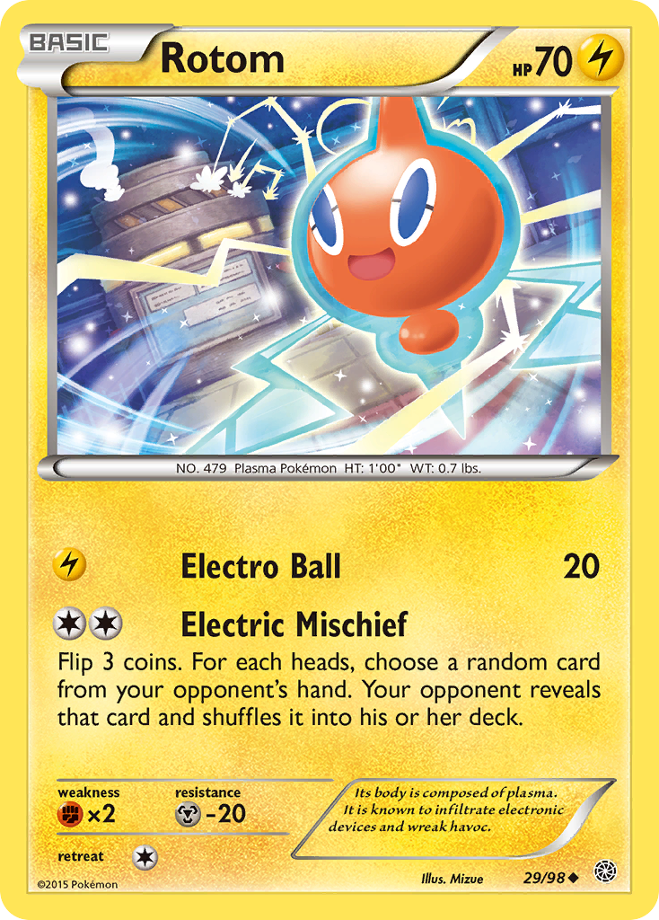 Rotom (29/98) [XY: Ancient Origins] | Good Games Cannington