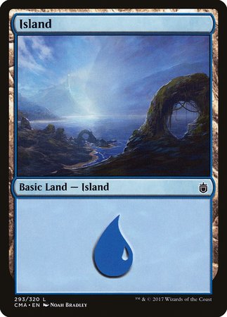 Island (293) [Commander Anthology] | Good Games Cannington