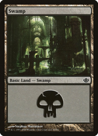 Swamp (60) [Duel Decks: Garruk vs. Liliana] | Good Games Cannington