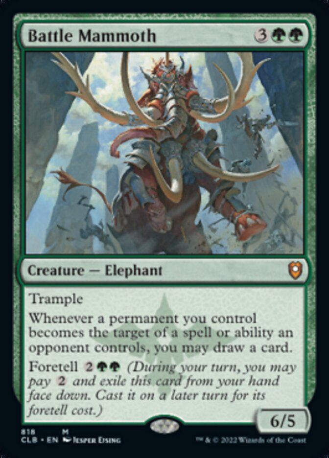 Battle Mammoth [Commander Legends: Battle for Baldur's Gate] | Good Games Cannington