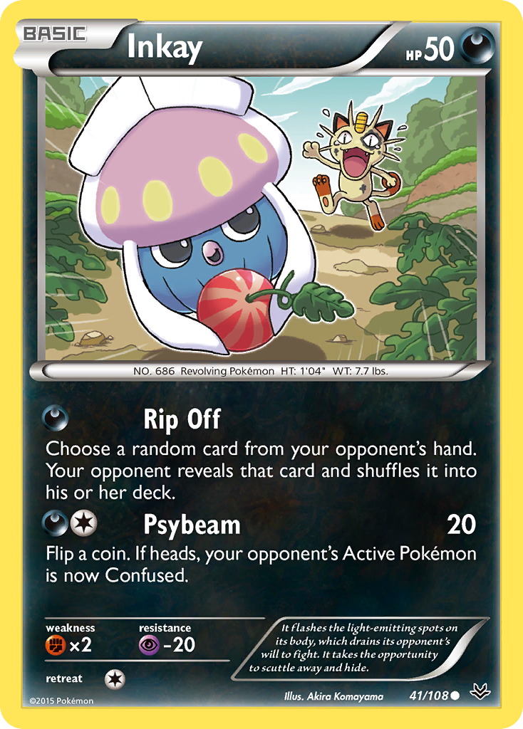 Inkay (41/108) [XY: Roaring Skies] | Good Games Cannington