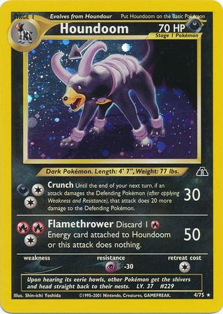 Houndoom (4/75) [Neo Discovery Unlimited] | Good Games Cannington
