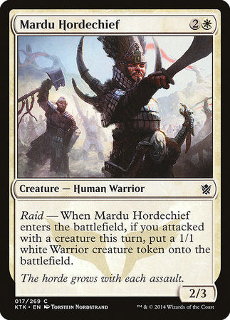 Mardu Hordechief [Khans of Tarkir] | Good Games Cannington