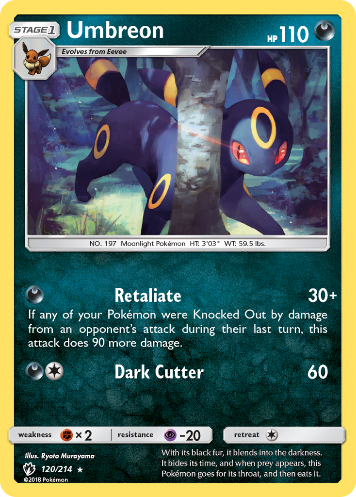 Umbreon (120/214) [Sun & Moon: Lost Thunder] | Good Games Cannington