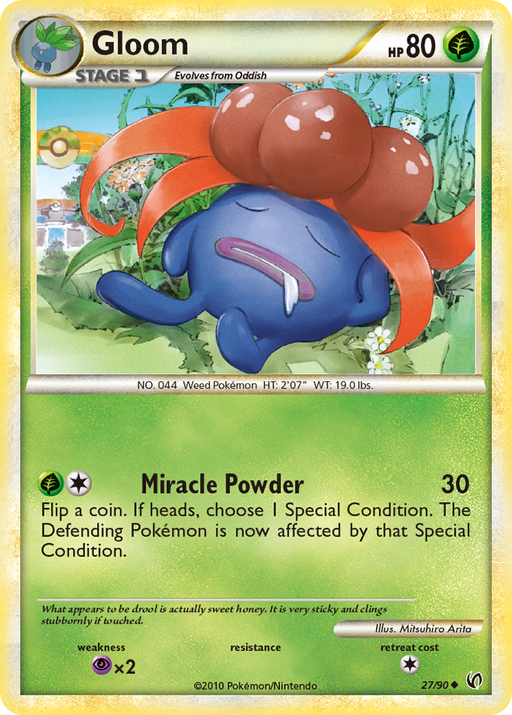 Gloom (27/90) [HeartGold & SoulSilver: Undaunted] | Good Games Cannington