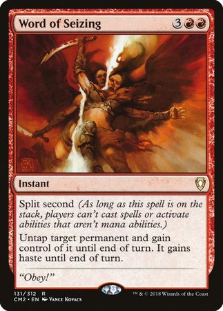 Word of Seizing [Commander Anthology Volume II] | Good Games Cannington