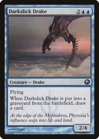 Darkslick Drake [Scars of Mirrodin] | Good Games Cannington