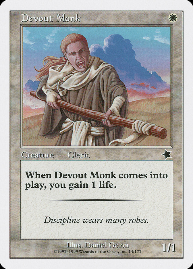 Devout Monk [Starter 1999] | Good Games Cannington