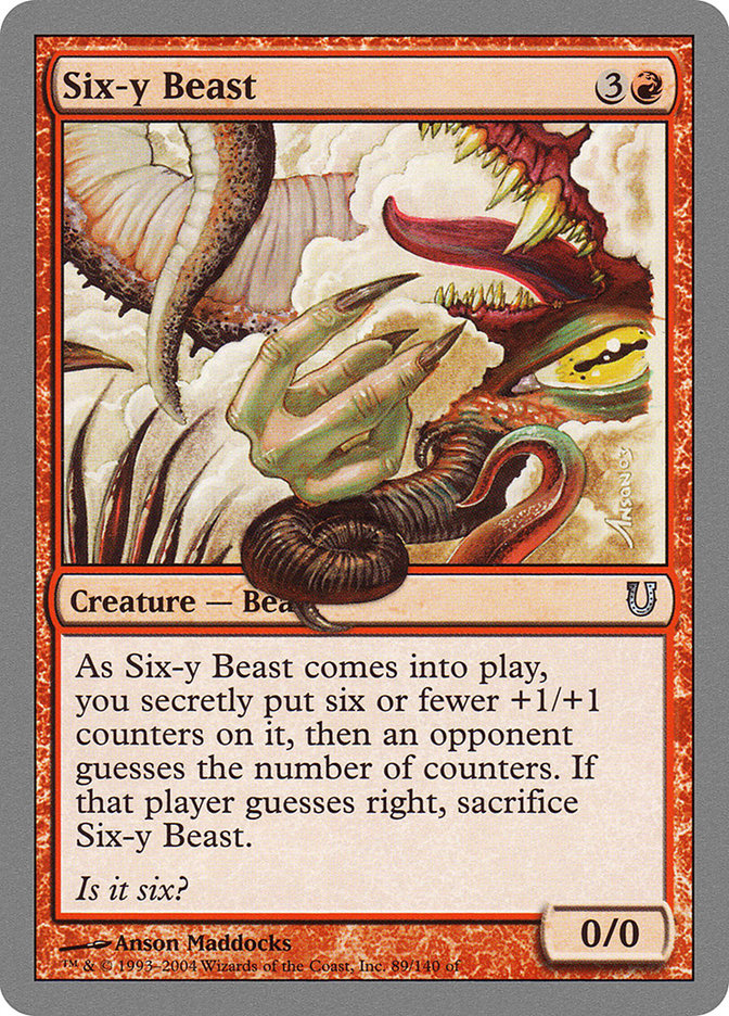 Six-y Beast [Unhinged] | Good Games Cannington