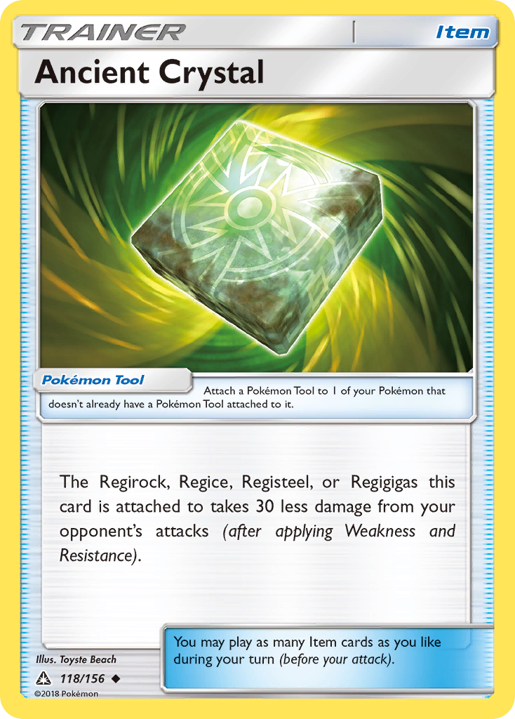 Ancient Crystal (118/156) [Sun & Moon: Ultra Prism] | Good Games Cannington