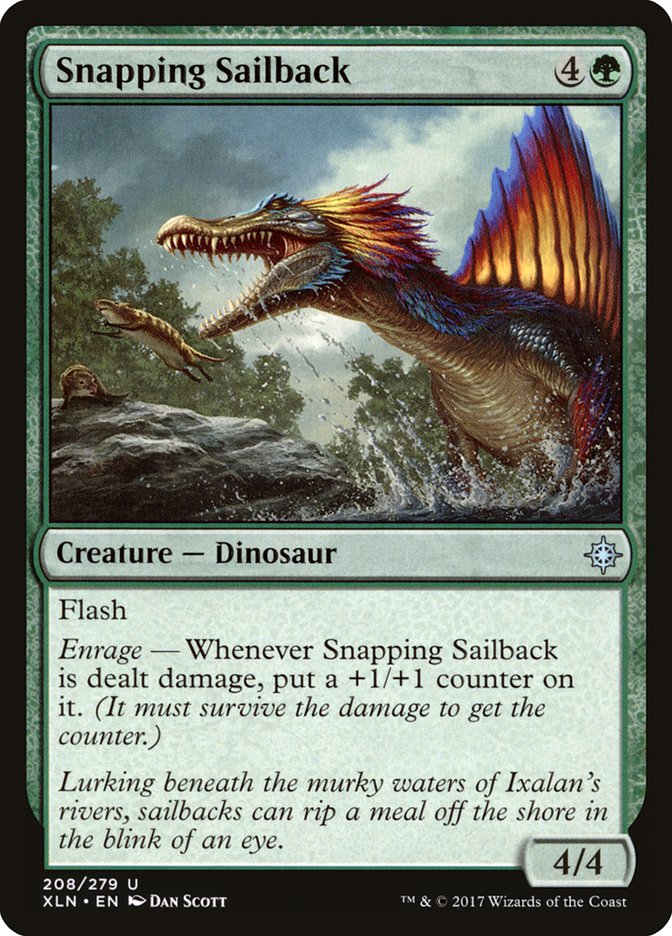 Snapping Sailback [Ixalan] | Good Games Cannington
