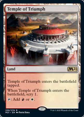 Temple of Triumph [Core Set 2021] | Good Games Cannington