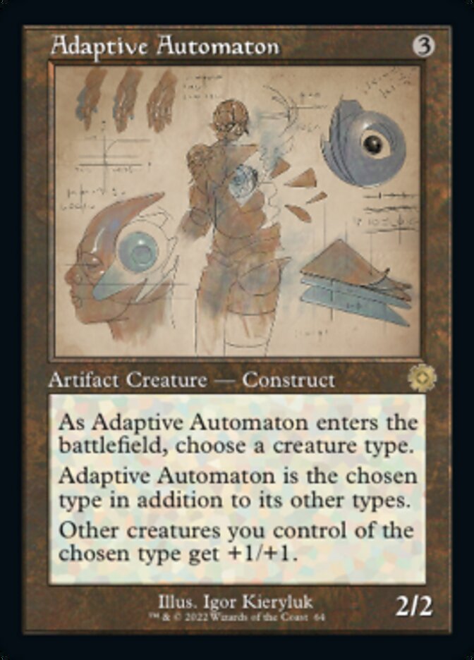 Adaptive Automaton (Retro Schematic) [The Brothers' War Retro Artifacts] | Good Games Cannington