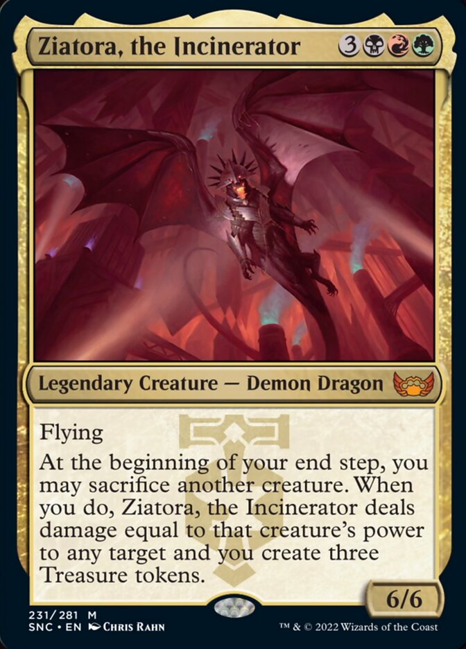 Ziatora, the Incinerator [Streets of New Capenna] | Good Games Cannington